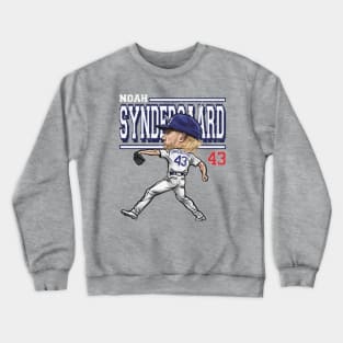 Noah Syndergaard Los Angeles D Cartoon Crewneck Sweatshirt